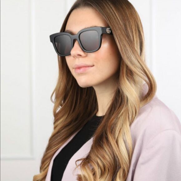 BRAND NEW GUCCI GG0998S 001 Black/Grey Women Sunglasses main image 4